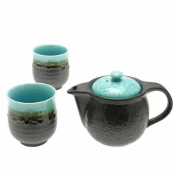 Tea Set Turquoise Sky
