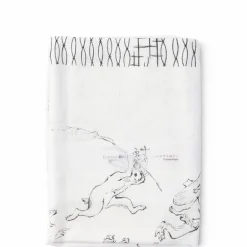Towel Black & White Rabbits