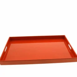 Tray Rectangle Red 18-7/8" x 12-1/4"