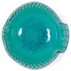 Turquoise Blue Fish 3.5" Bowl