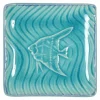 Turquoise Blue FishTea Plate at Miya