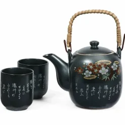 Ume Poem Tea Set at Miya