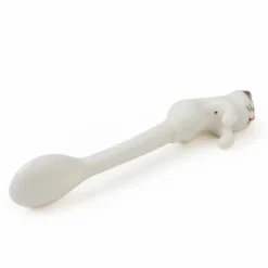 White calico cat hanging cat spoon is the cutest thing you will ever own.