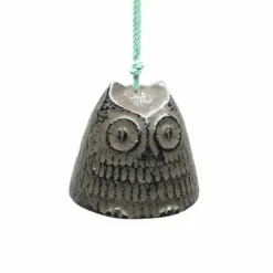 Wind Chime Owl Brown