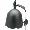 Wind Chime Plum Bell Black 5"