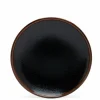 Yuzu Tenmoku Black 6.5" Round Plate at Miya